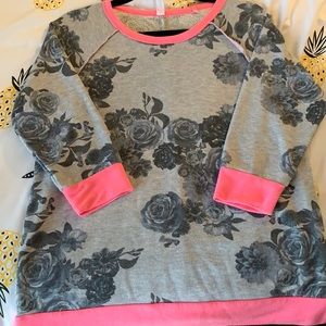 Honeyme 3/4 sleeve weekender